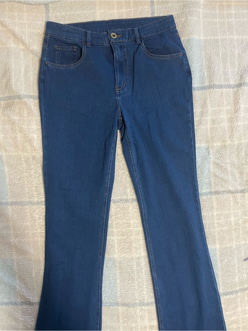 HALARA Women's Navy Bootcut Jeans